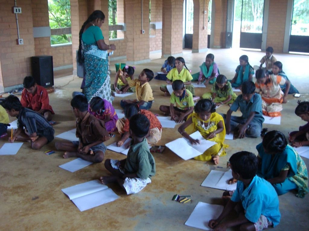 Annai Therasa Trust school support activity