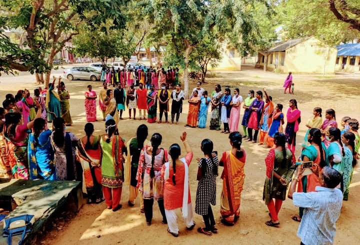 Annai Therasa Trust women vocational training session